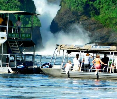Paseo en barco por las cataratas Murchison
