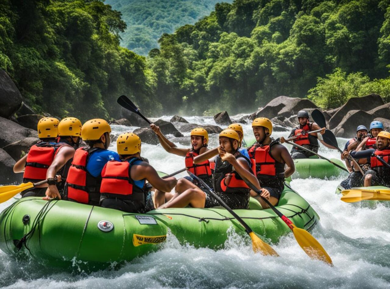 Gruppen-Wildwasser-Rafting